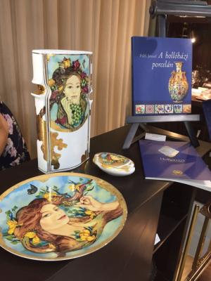 Hollóházi porcelán és magyar borbemutató 2019
